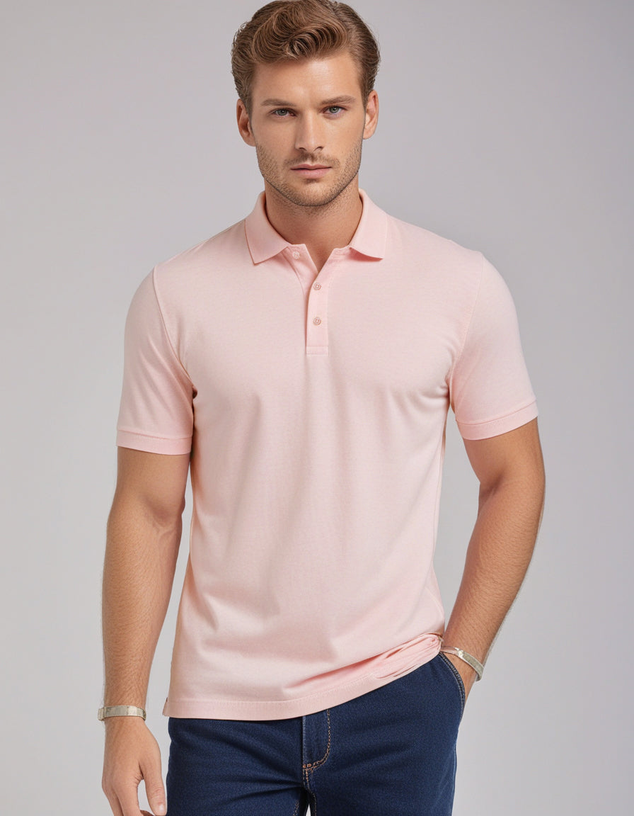 EZS Aria Pink Polo