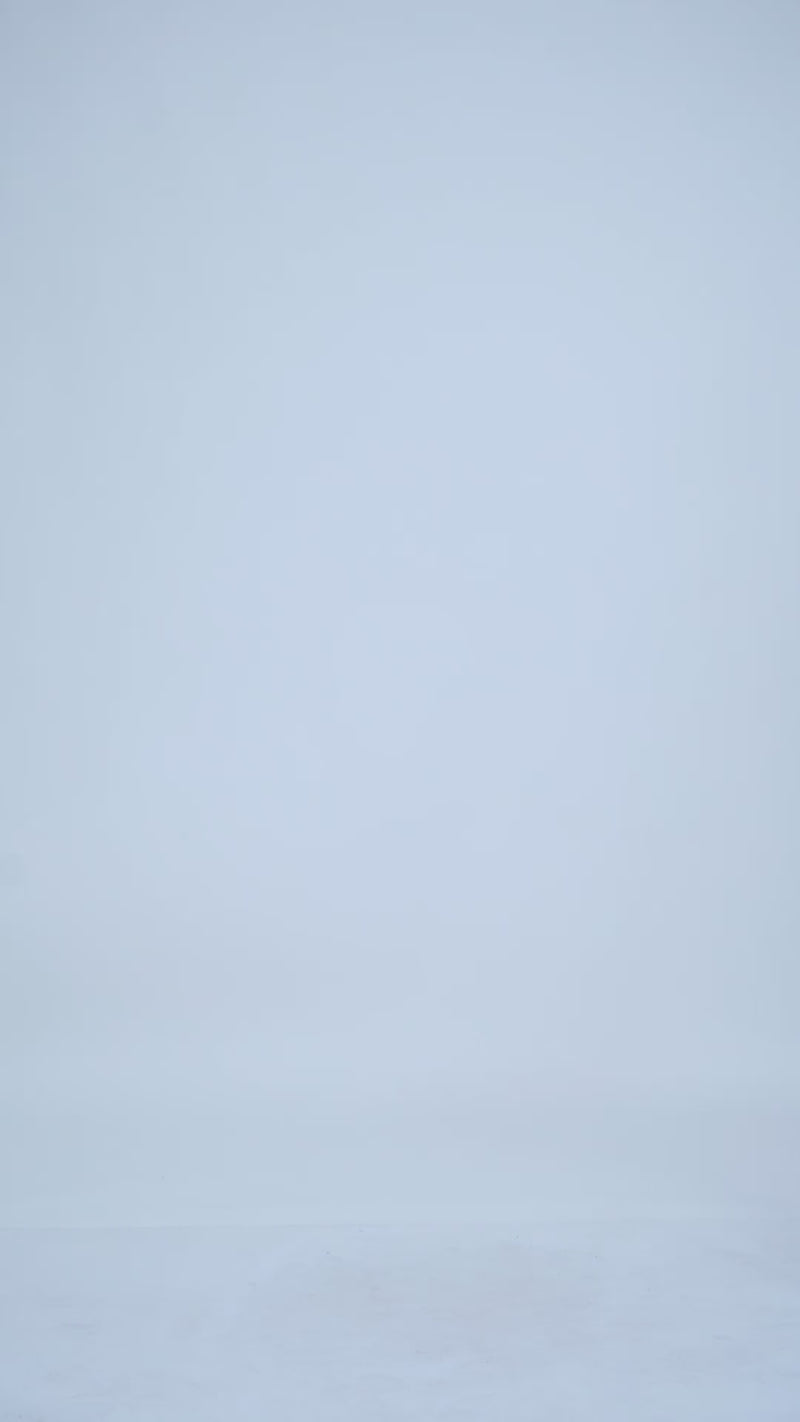 Linen Cotton: Light Blue Chambray one piece collar placket