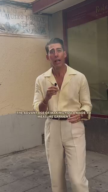 Summer Camp Collar Shirt in Yellow Linen