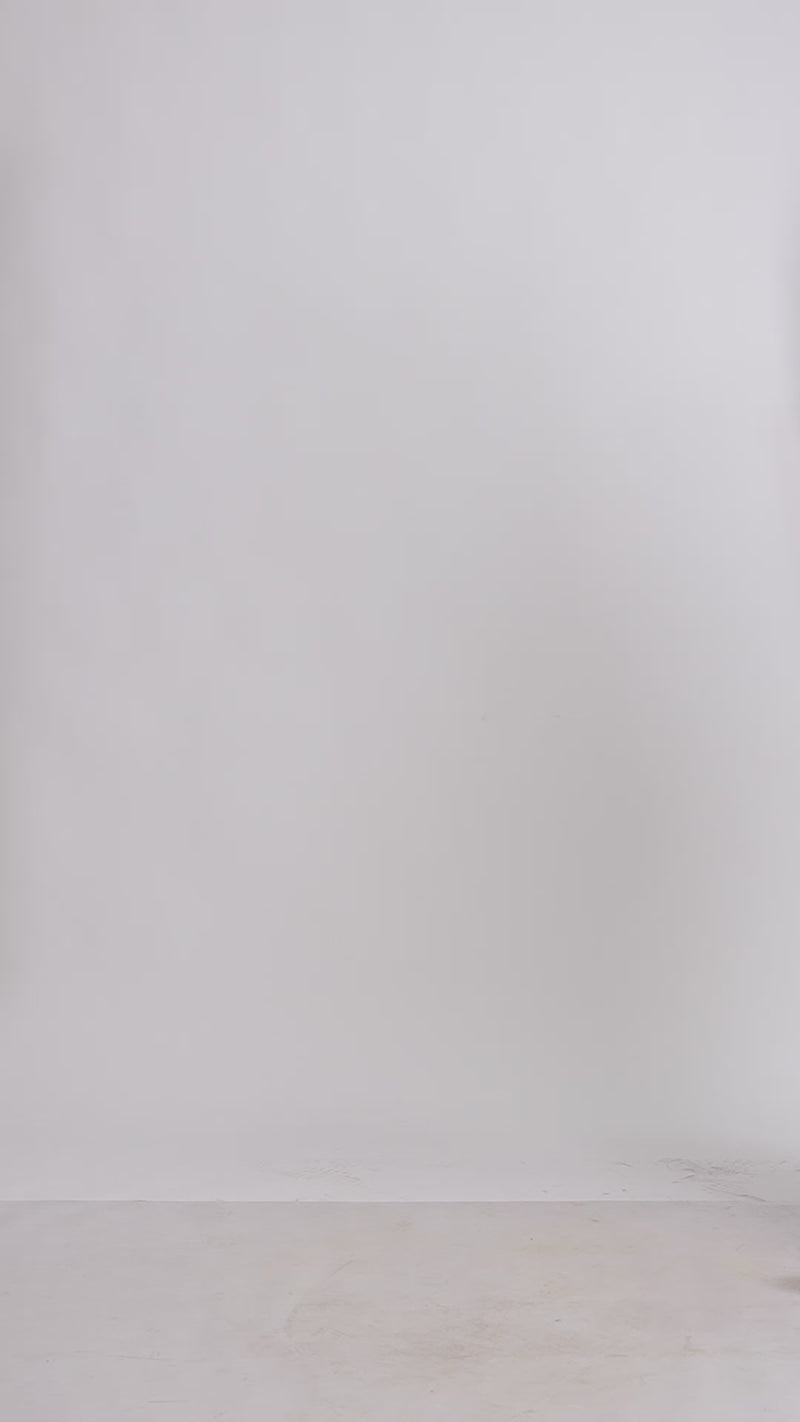 Blue Fine Floral Prints on White Shirt