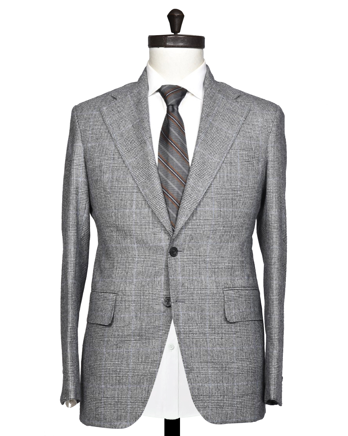 Minnis Flannel: Black Glen Check Jacket - 1