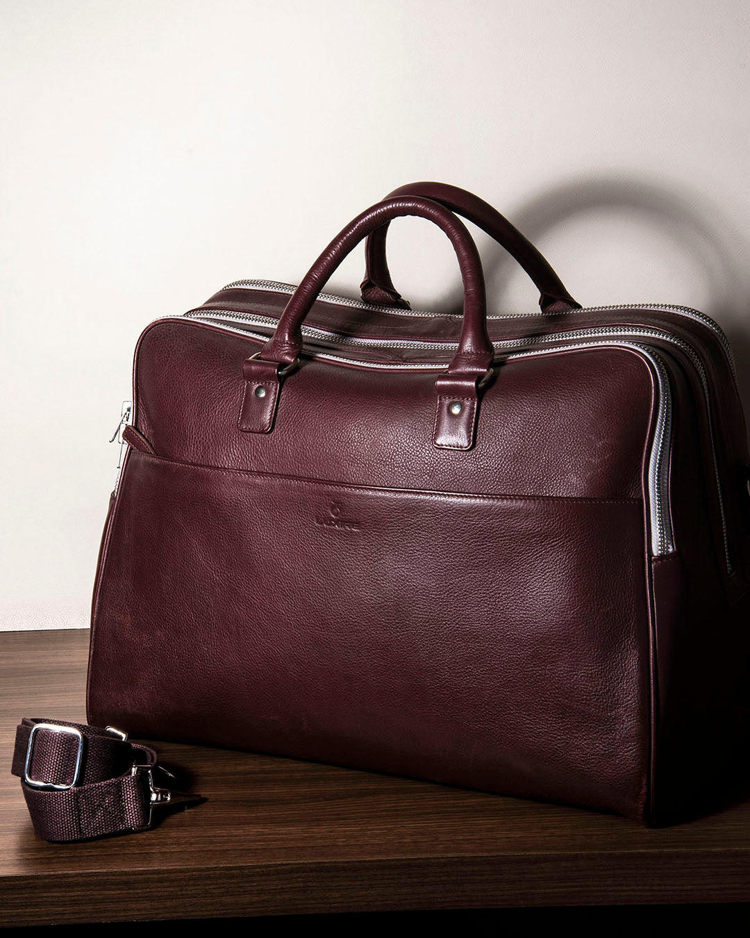 Leather Large Travel Bag - 1