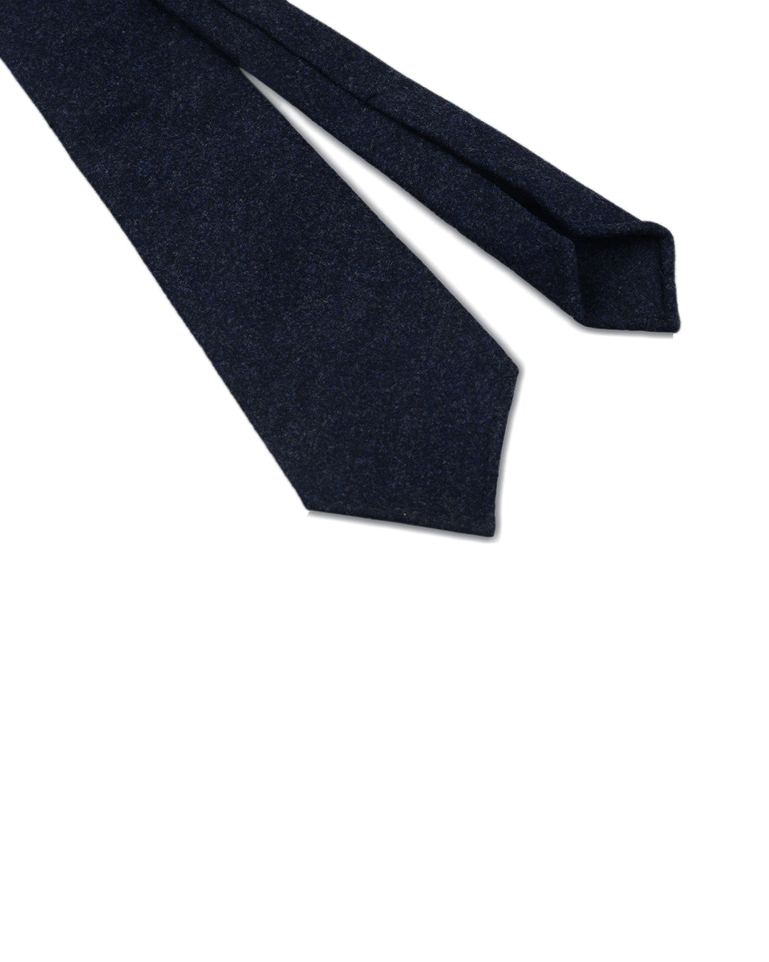 Dark Blue Flannel Tie
