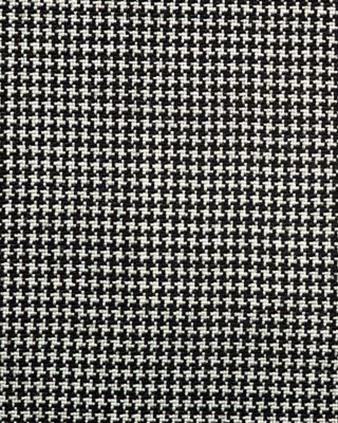 Dugdale Fine Worsted  - Fine Black Houndstooth - 2
