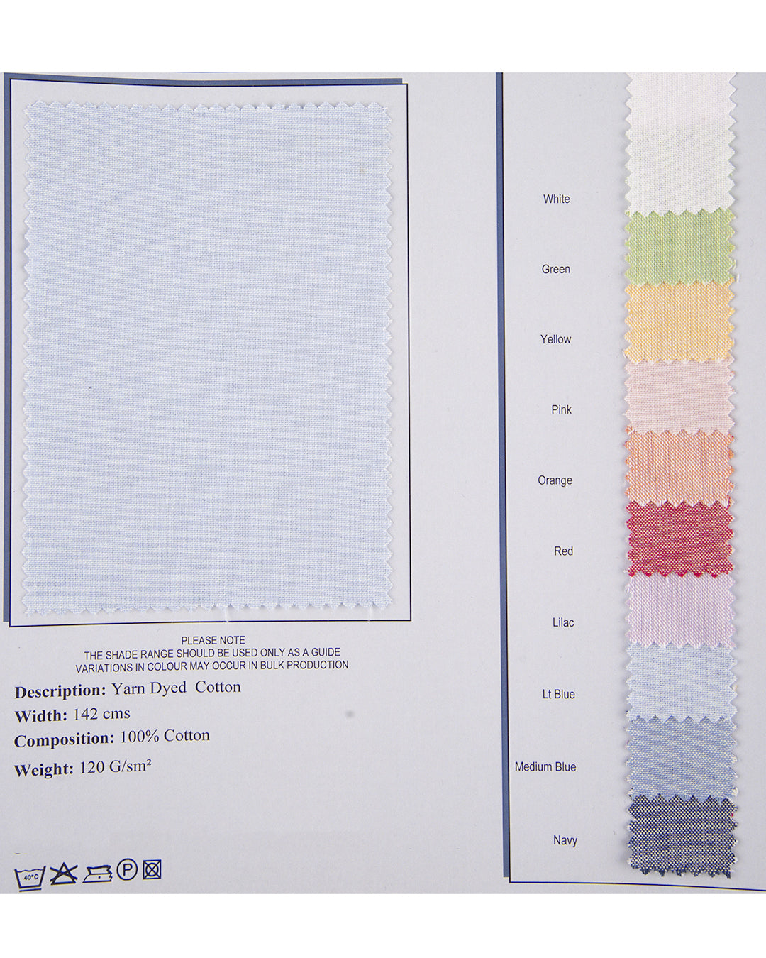 Brisbane Moss Chambray - Light Blue - 4