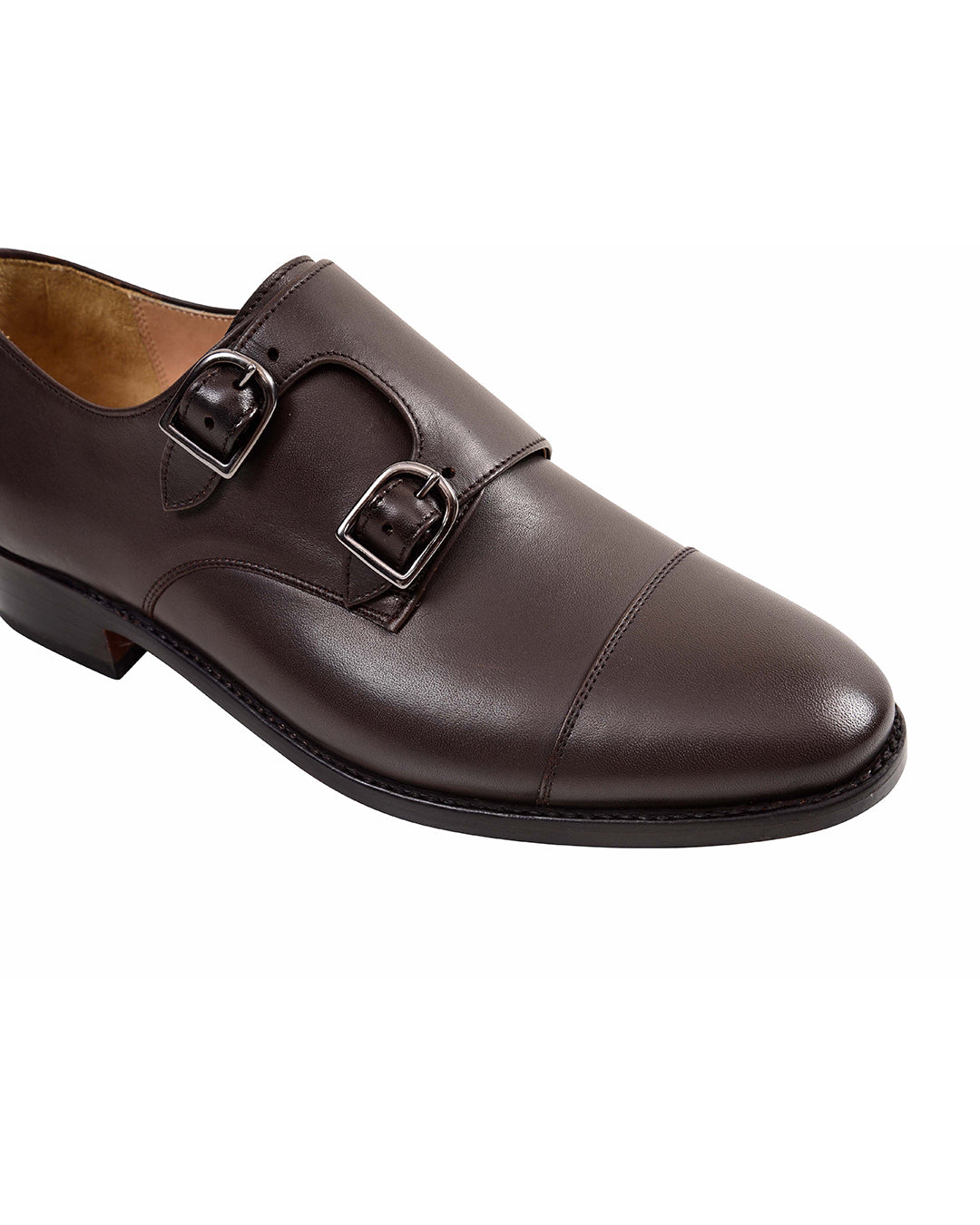 Double Monk Strap Brown - 2