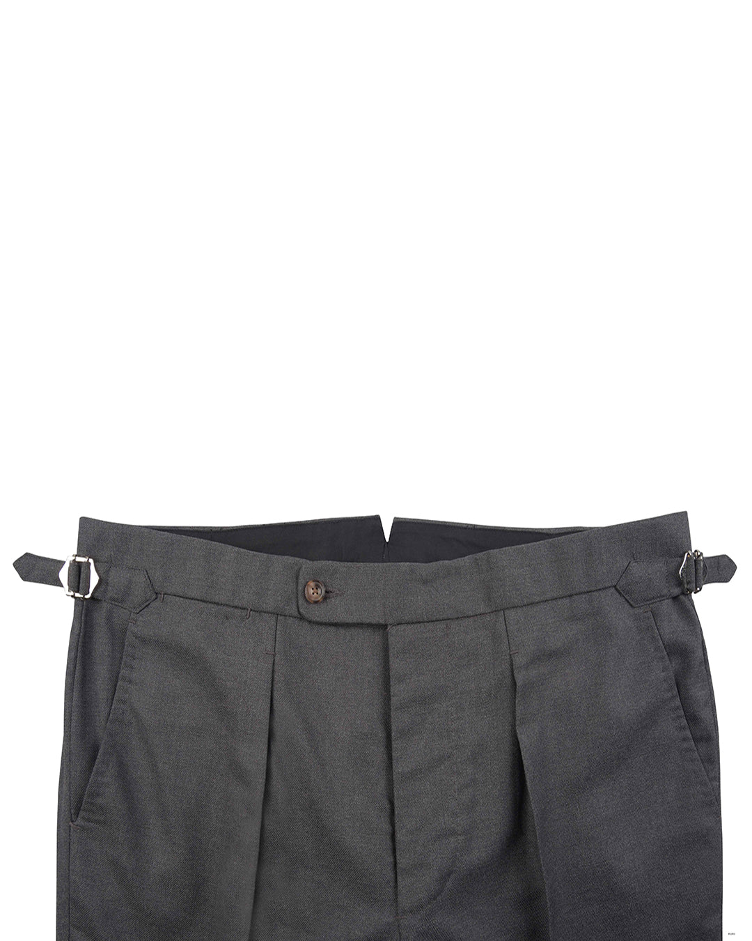 Delfino Mid-Grey Winter Twill - 2