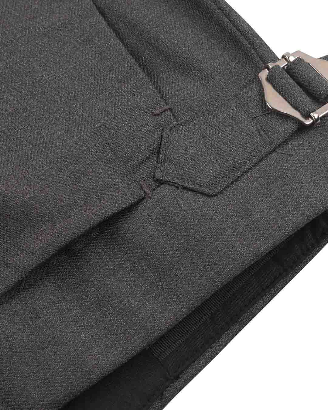 Delfino Mid-Grey Winter Twill - 5