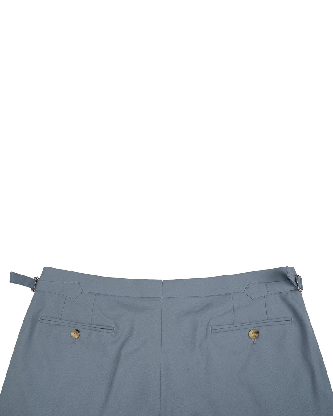 Dugdale Fine Worsted Pant - Light Blue Plain - 4