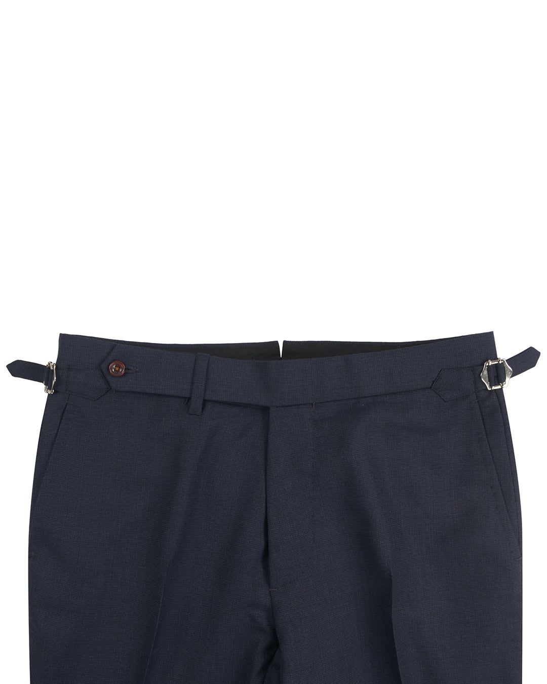 Dugdale Fine Worsted Pant - Blue Pinhead
