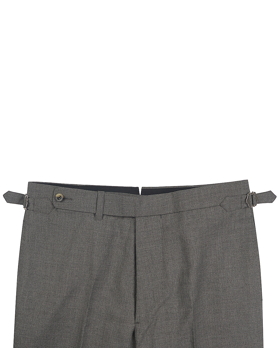 Holland & Sherry Crispaire Grey Solid