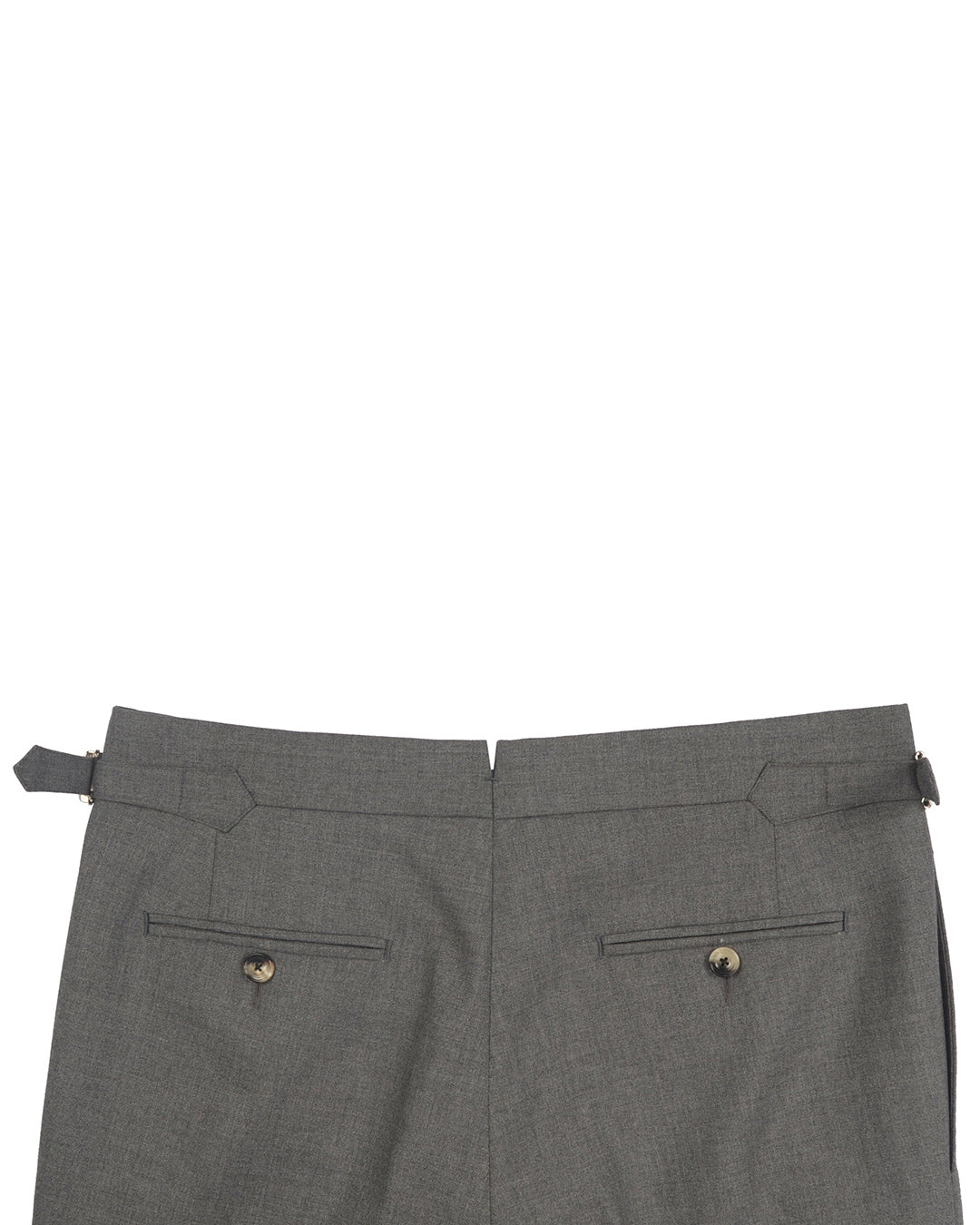 Holland & Sherry Crispaire Grey Solid