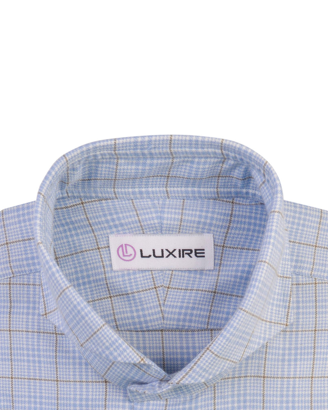 Cashmerello Alumo: Pastle Blue Olive Glen Checks - 3