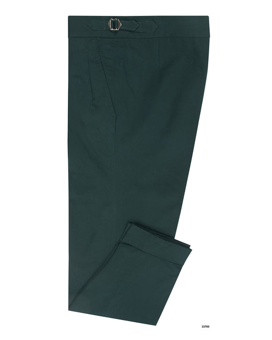 Bottle Green Soft Twill Pant