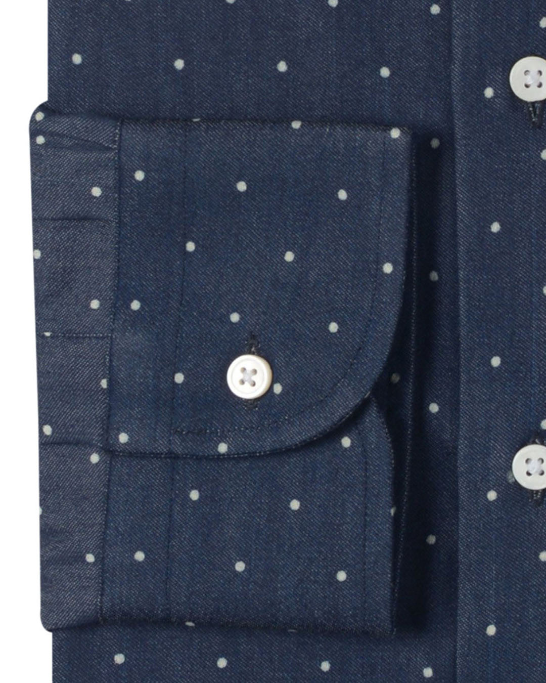 Indigo Denim Wabash Polka