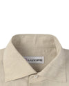 Linen Cotton: Ecru Plain
