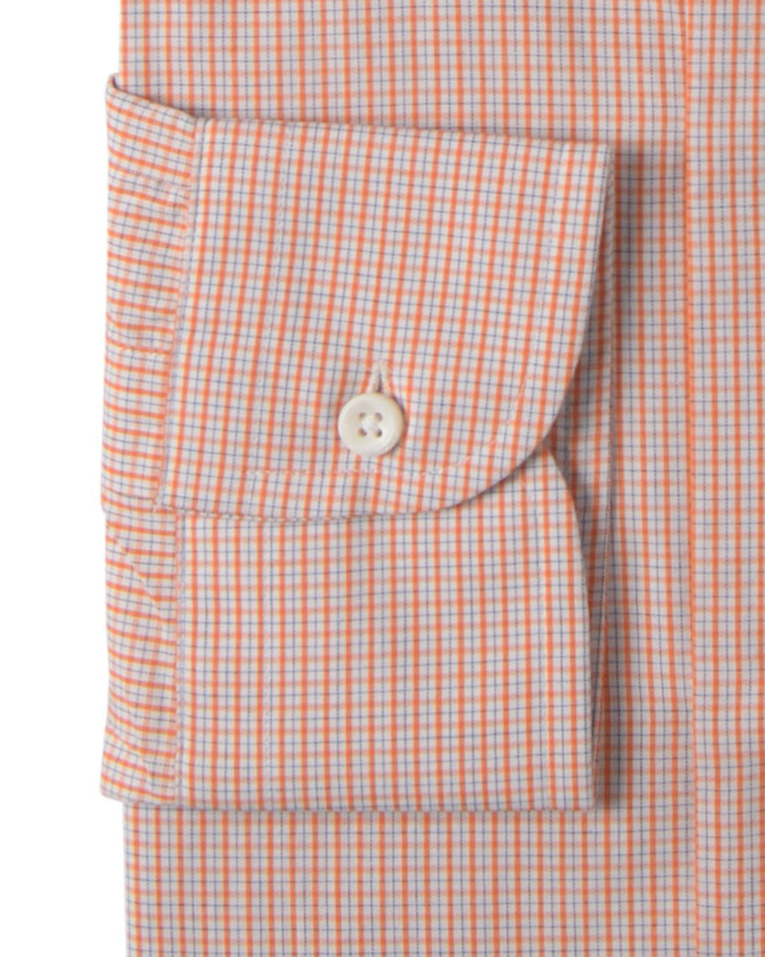 Orange Blue Tattersall Checks - 2
