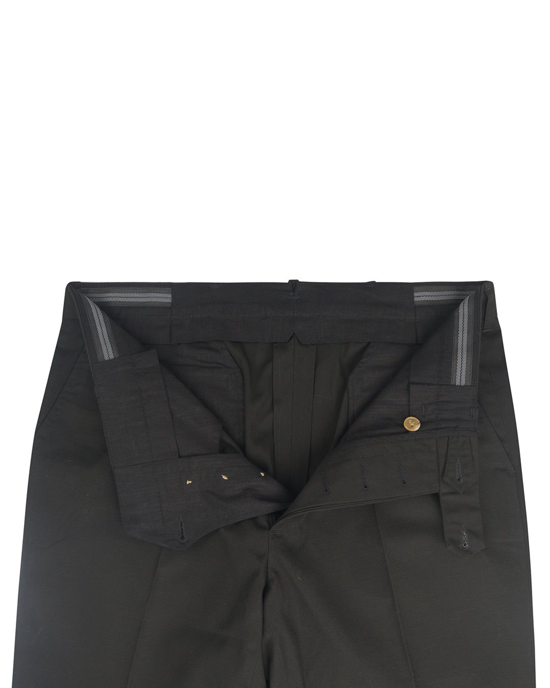 Black Ripstop Chino Pants