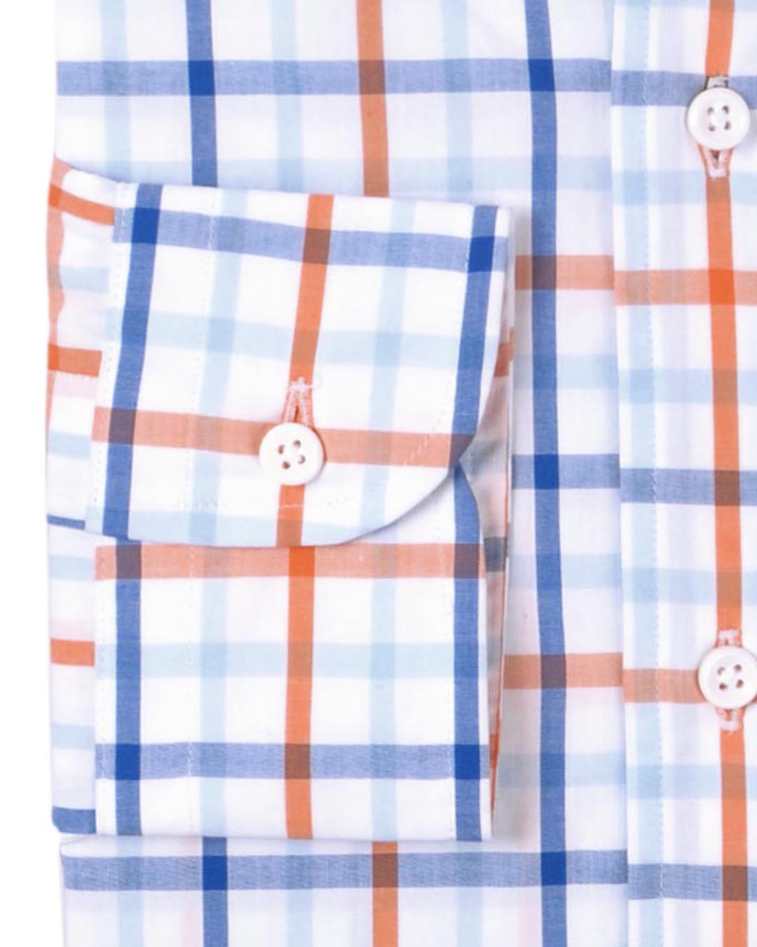 Summer - Orange Blue Big Tattersall - 3