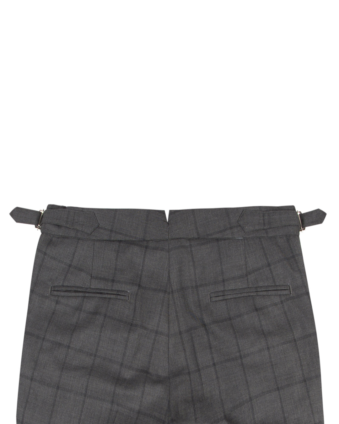 Drago: Super 160s Charcoal Checks - 3