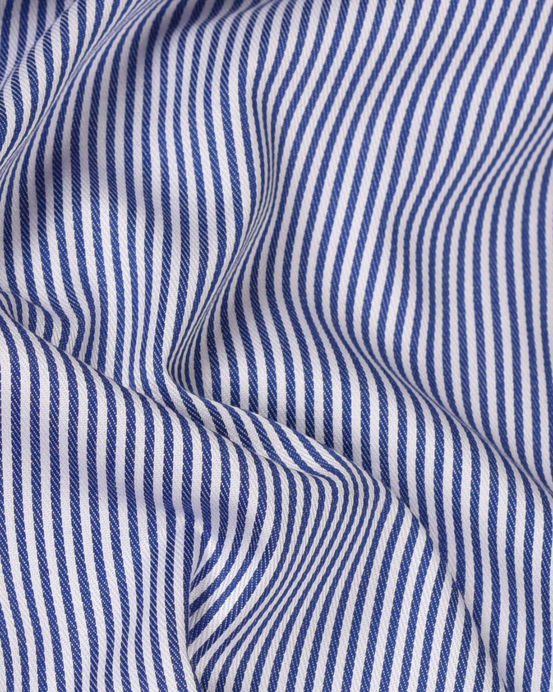 Dark Navy Blue Rope Stripes - 5