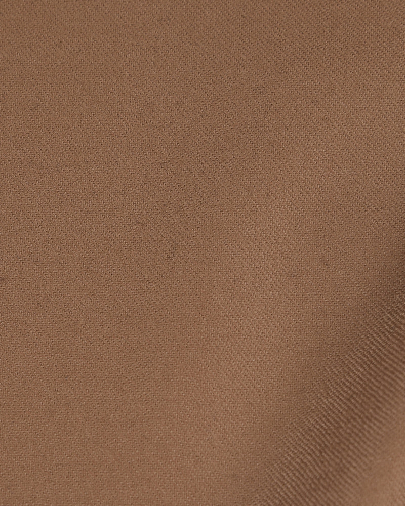 Pleated Pants in VBC Khaki Light Flannel