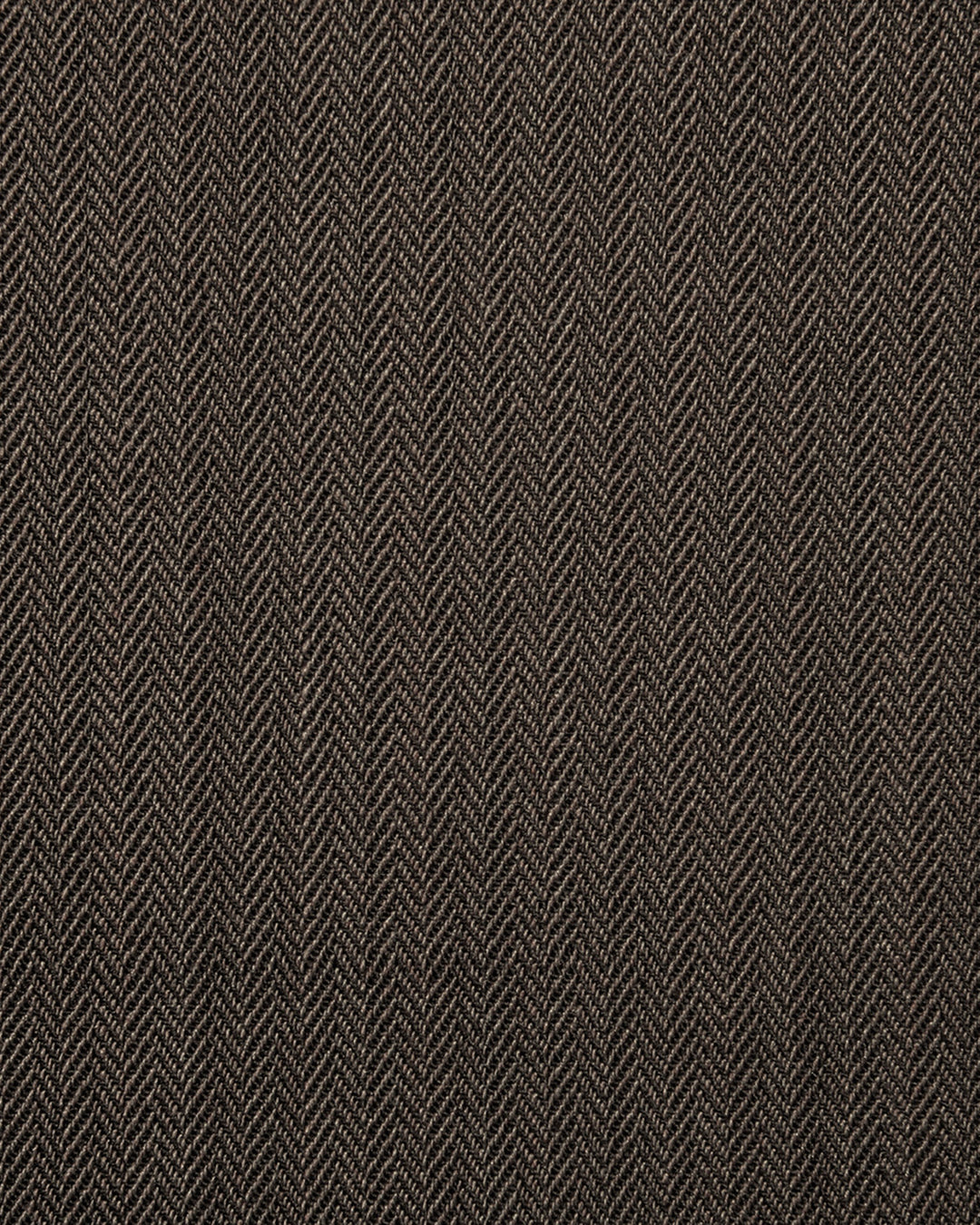Performance Chino: Brown Herringbone