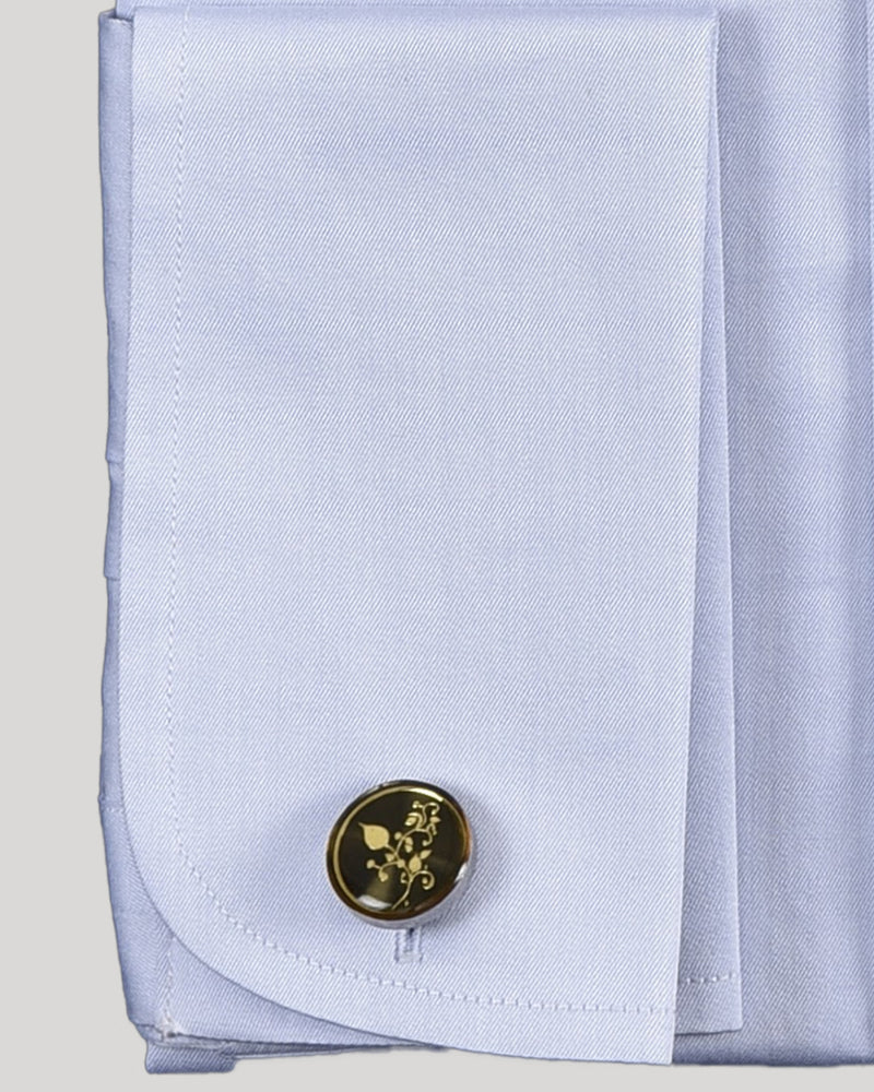 Zambiati 140/2 Powder Blue Twill Shirt