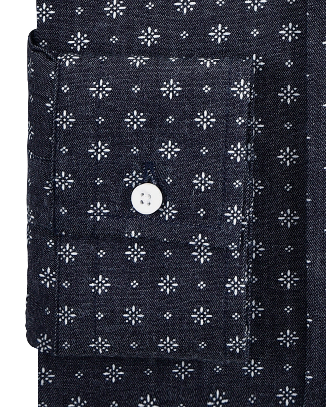 Printed Denim Shirt - 3