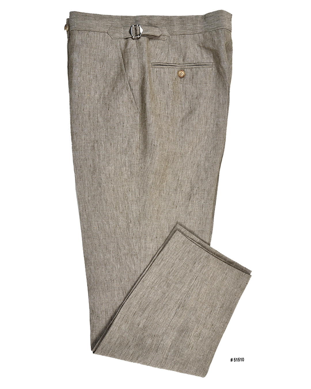 Light Olive Linen Dress Pant