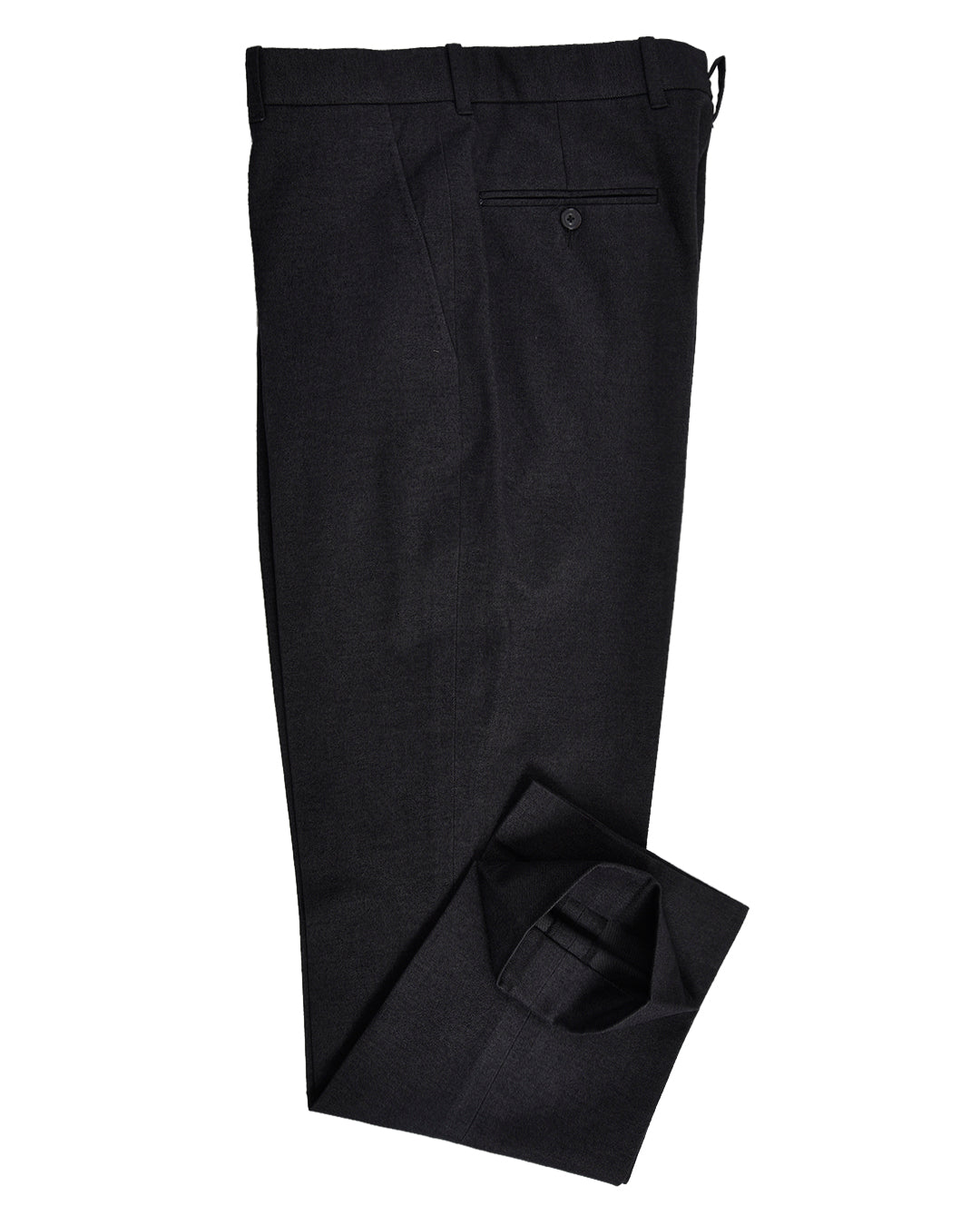 Midnight Grey Cotton Gabardine Twill