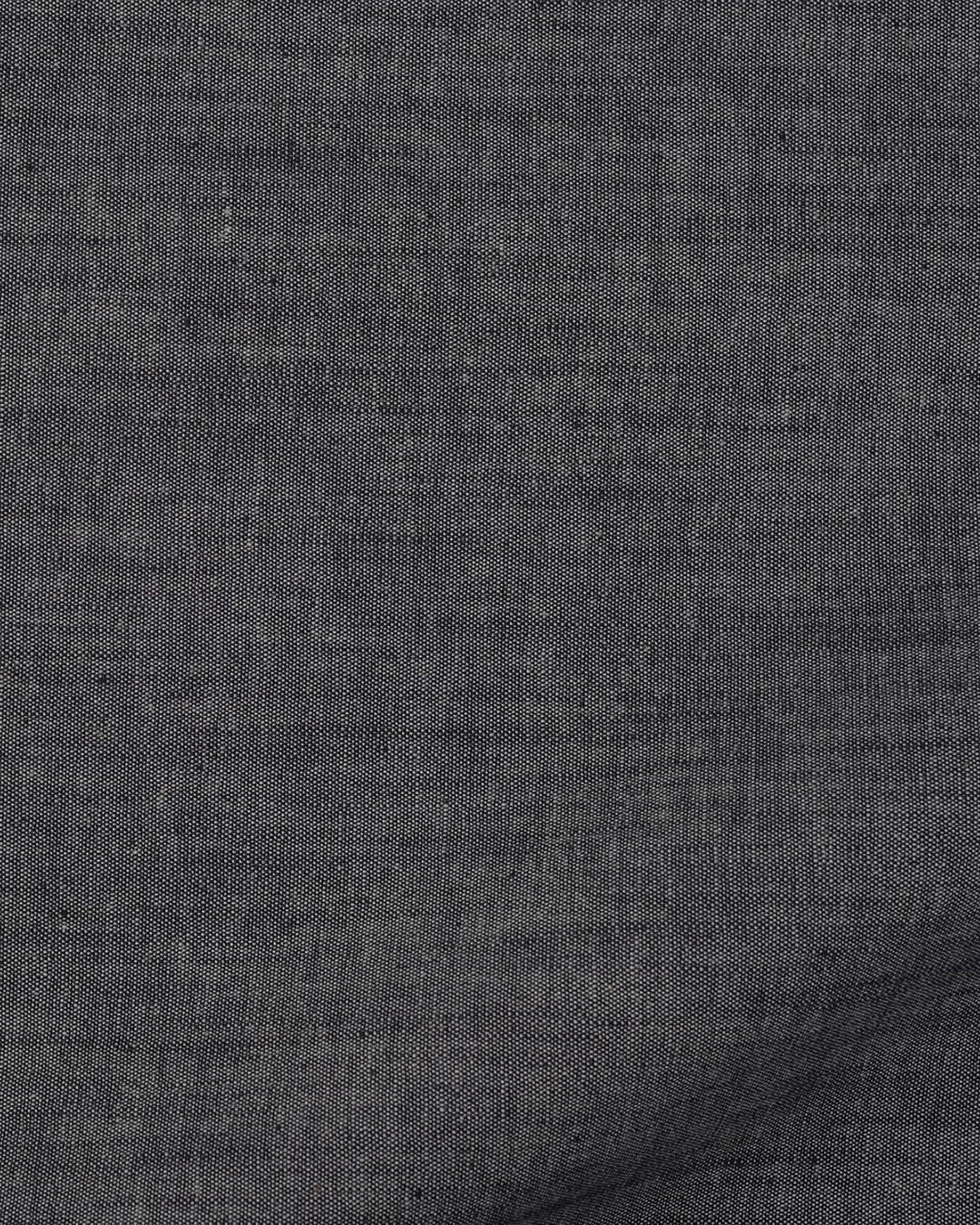 Grey Denim Chambray Shirt - 5