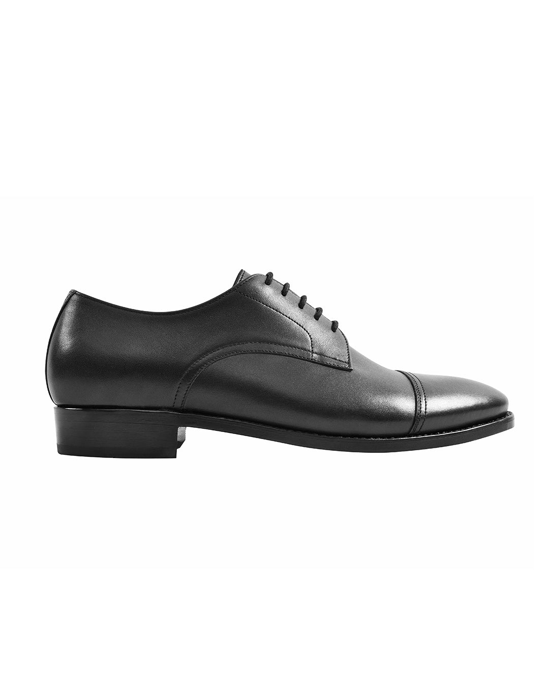 Captoe Derby Black - 4