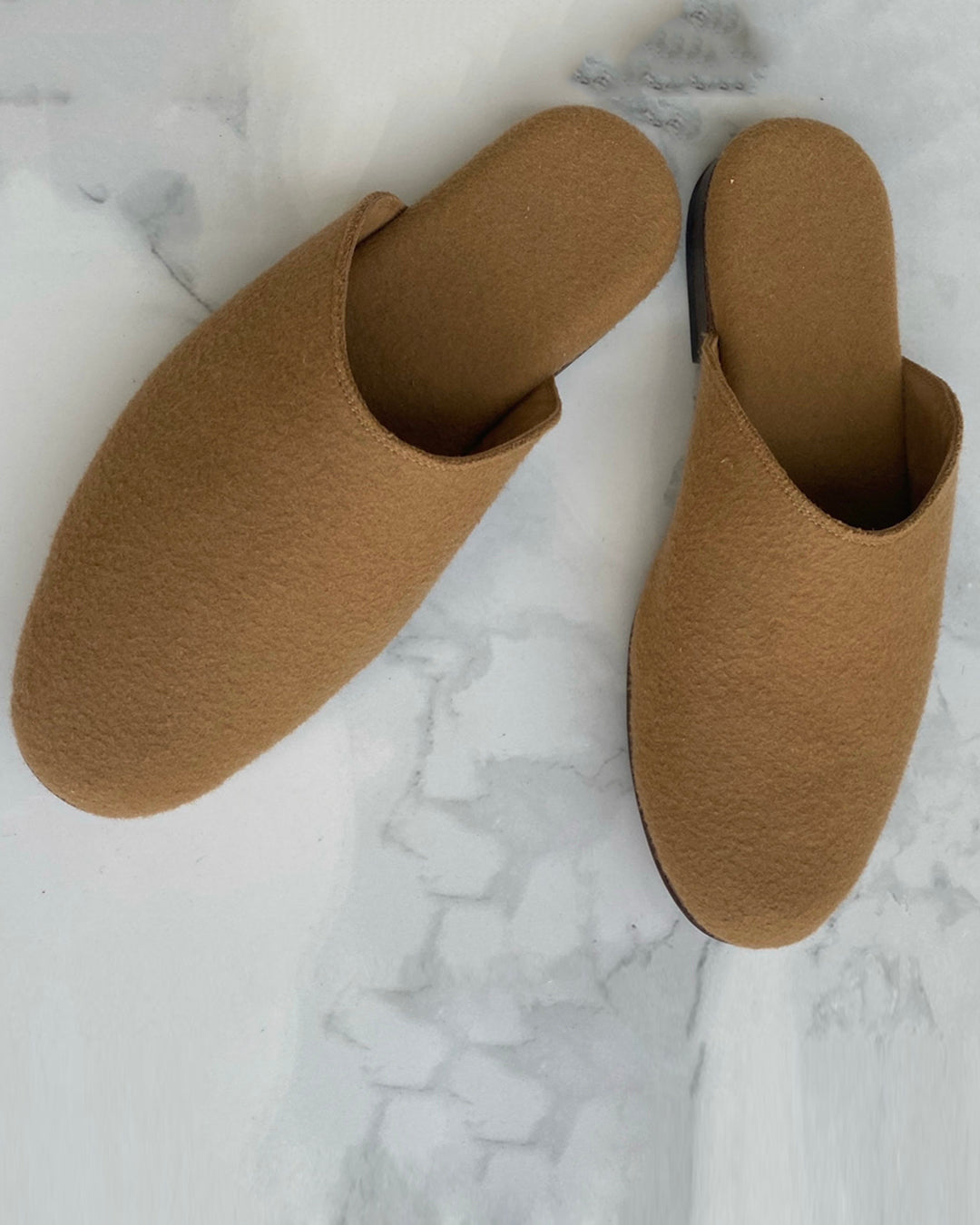 Suede-Cashmere Slippers - 2