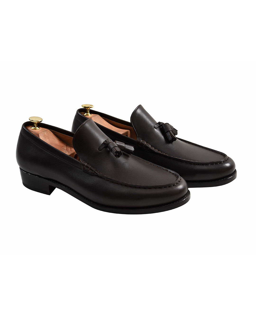 Tassel Loafers Black - 6