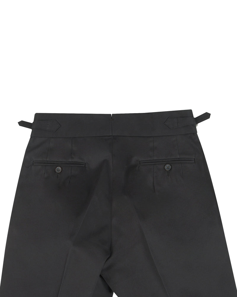 After Dark Grey Cotton Twill