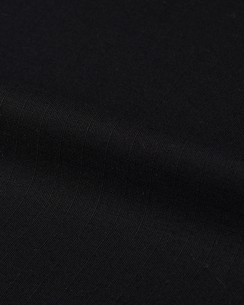 Black Ripstop Chino Pants