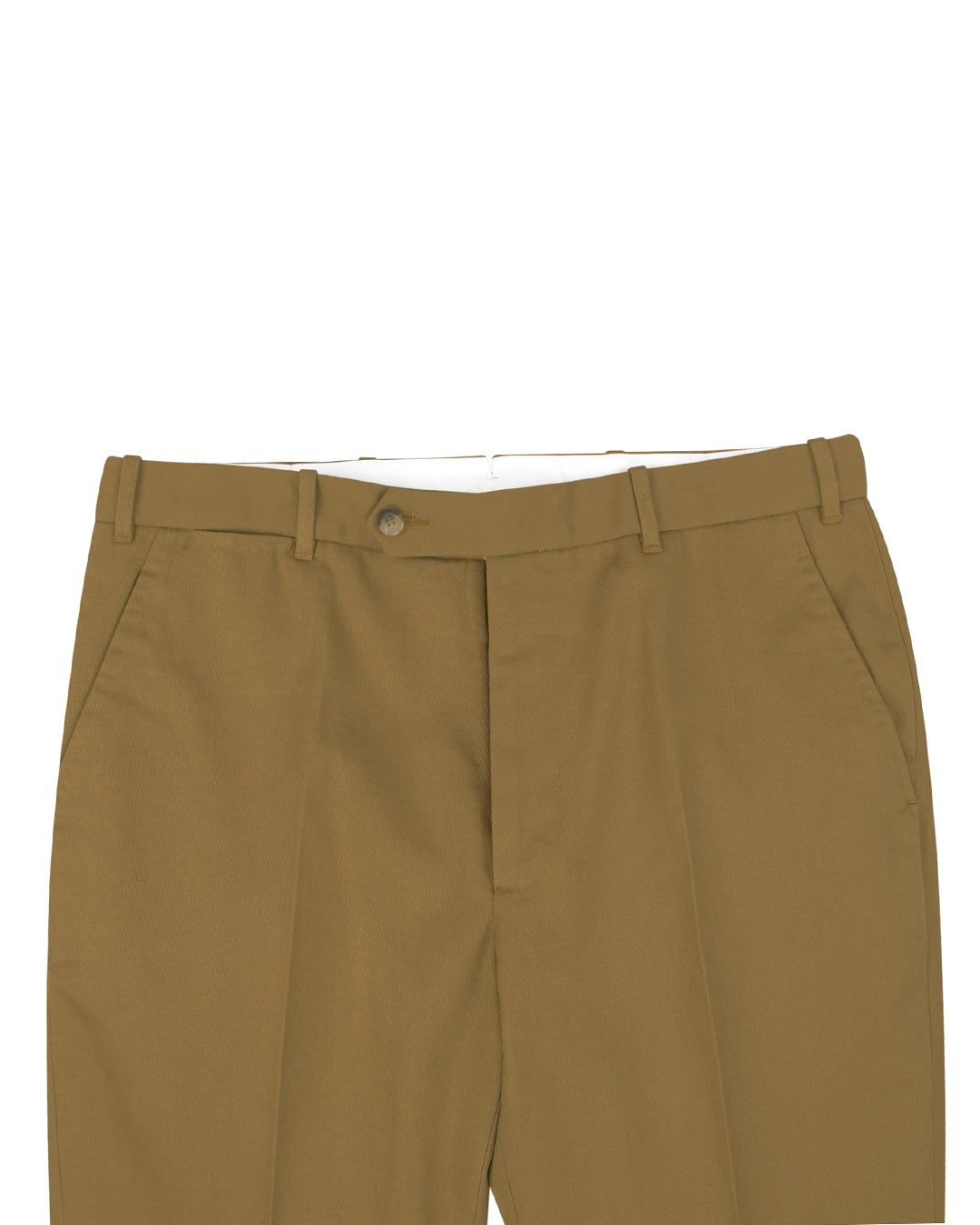 Brisbane Moss Khaki Cotton Cavalry Twill - 2