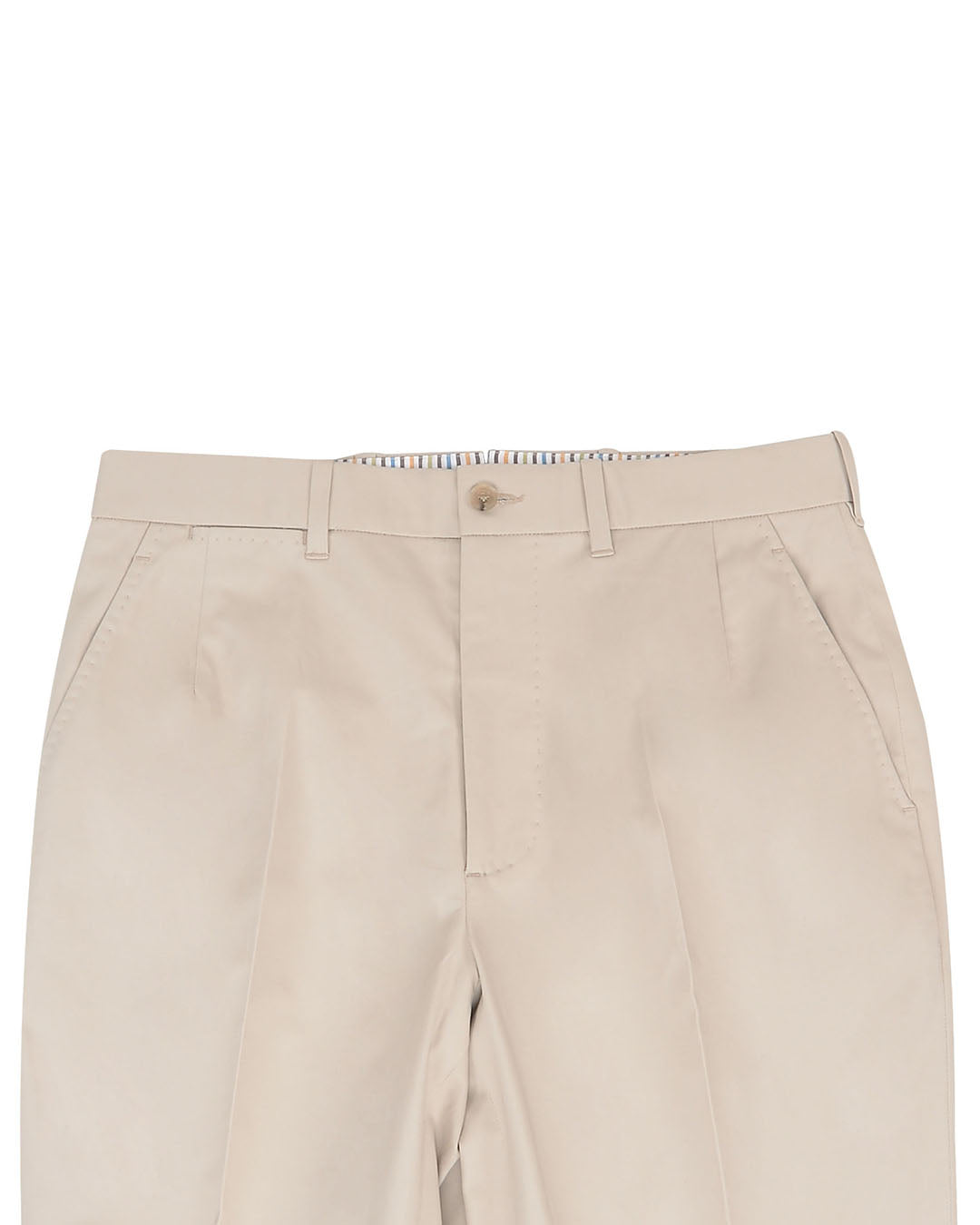 Beige Cotton Chino