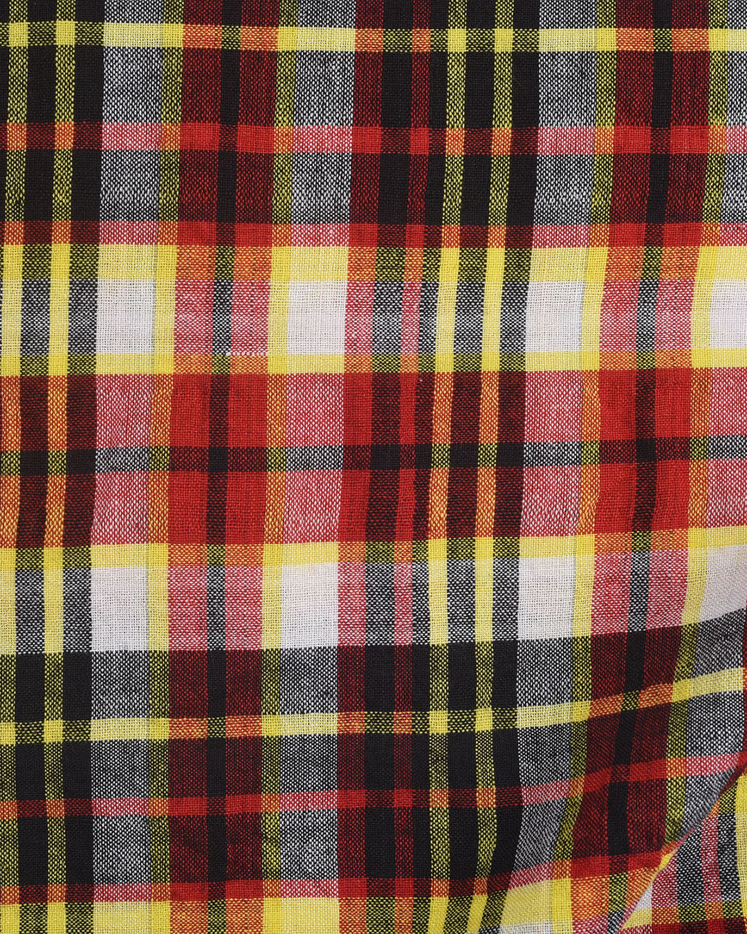 Red Black Bleeding Madras Checks