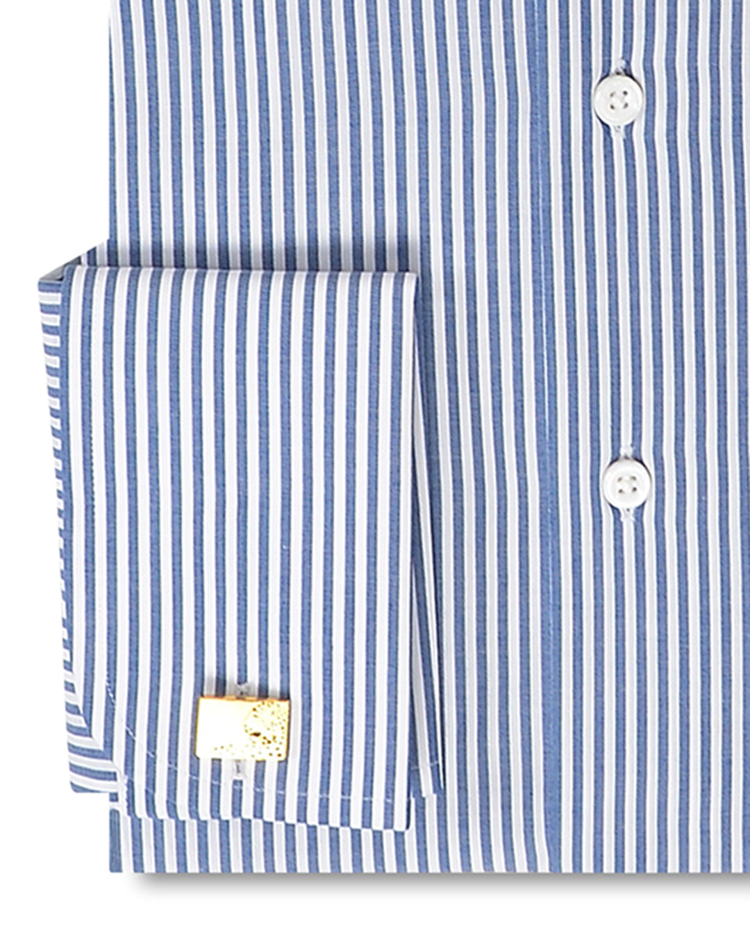 Blue Candy Stripes Dress Shirt - 3
