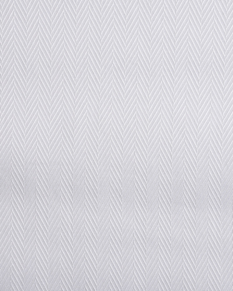 Brembana White Herringbone Shirt