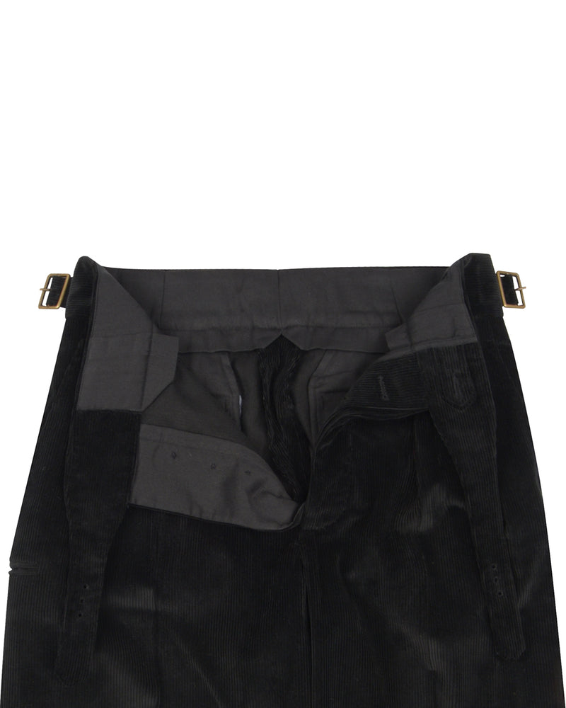 Brisbane Moss Black 10 Wale Corduroy