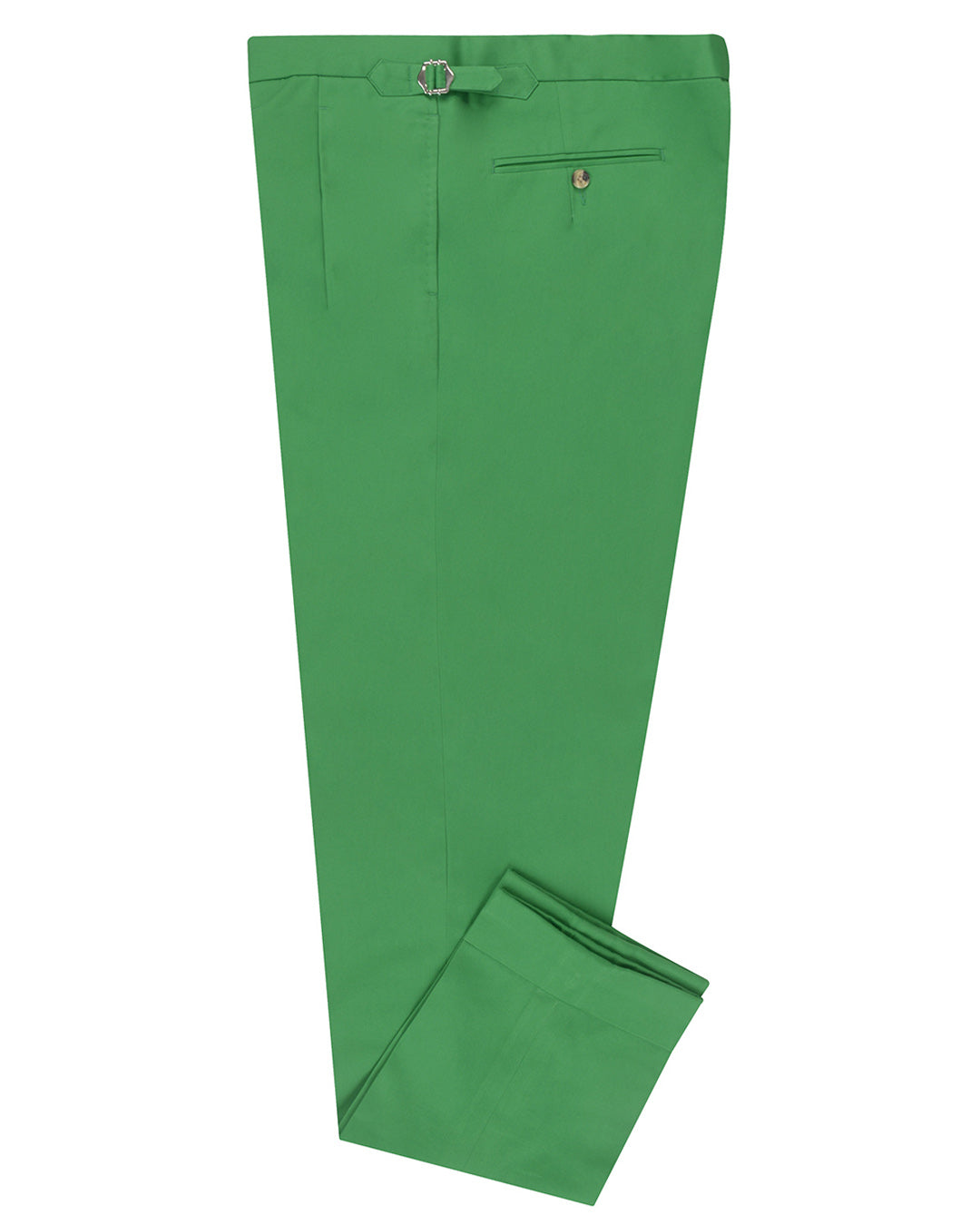 Brisbane Moss Emerald Green Twill - 1