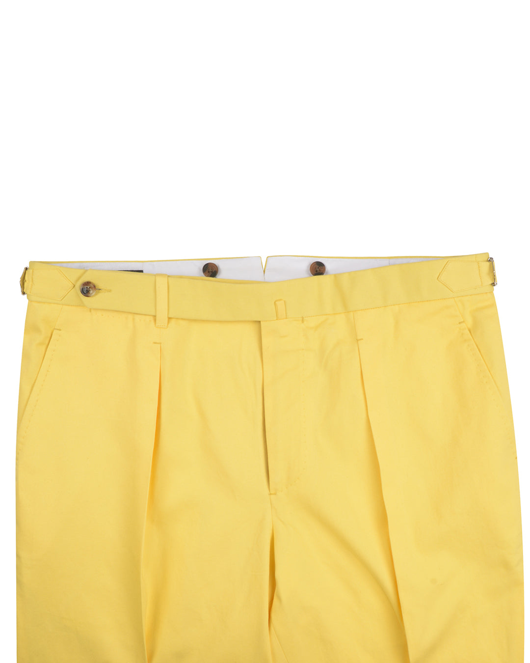 Brisbane Moss Lemon Yellow Twill