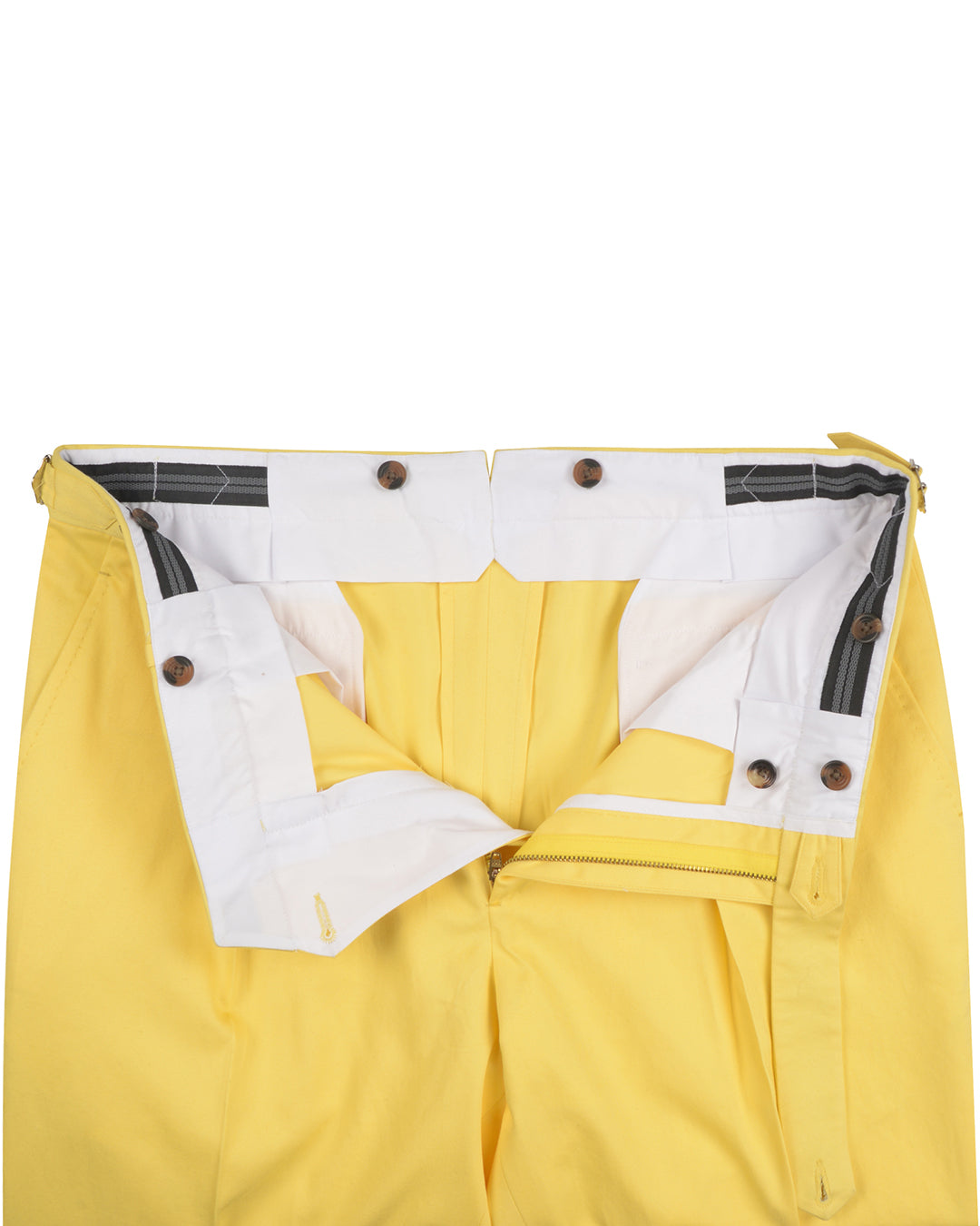 Brisbane Moss Lemon Yellow Twill - 3