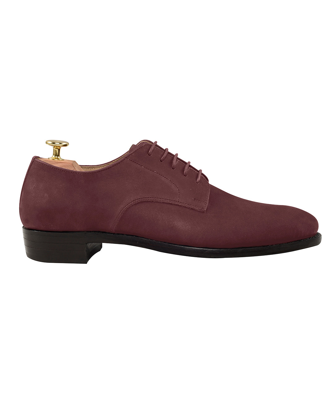 Nubuck Derby Burgundy - 2