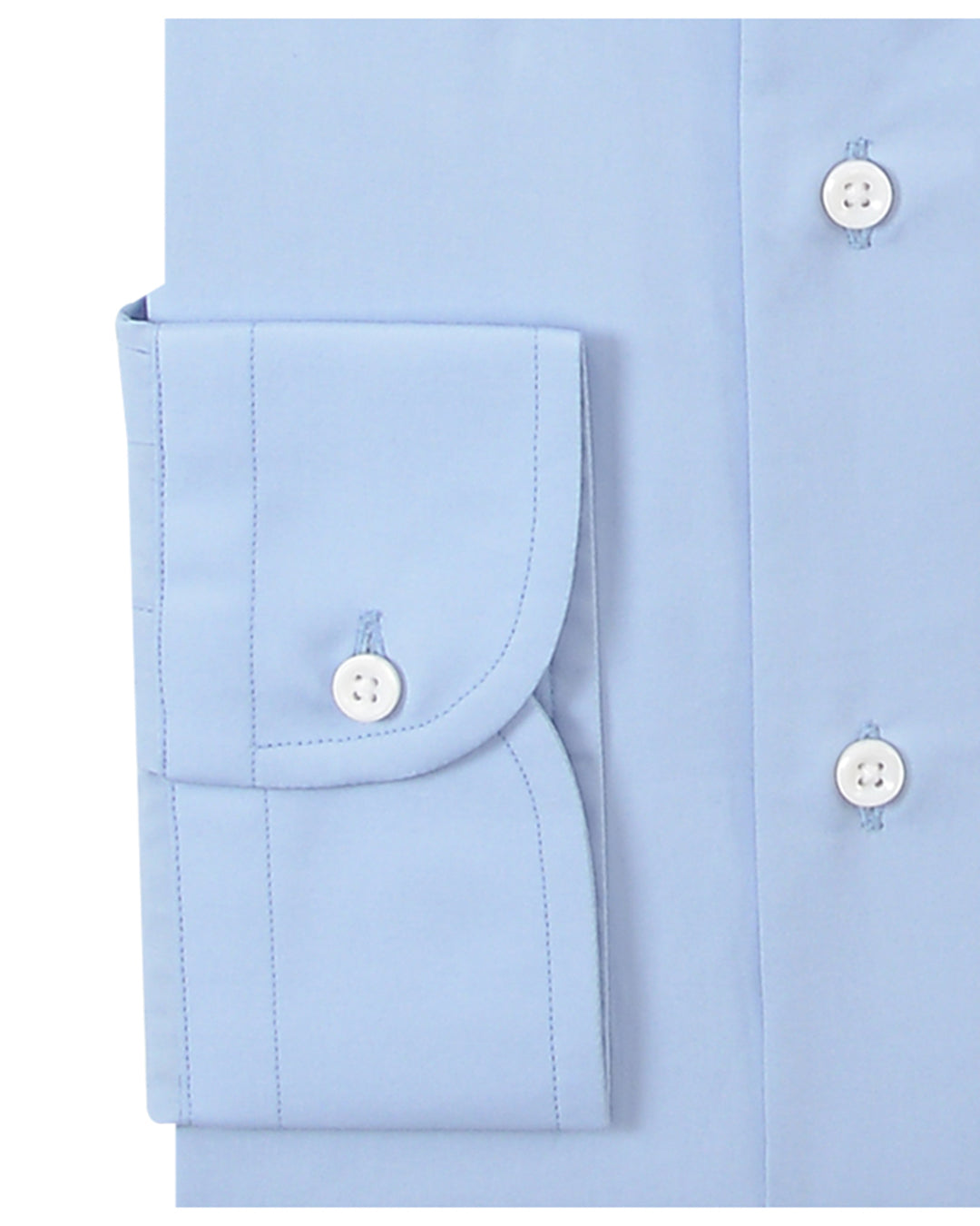 Business Shirt - Blue Poplin - 3