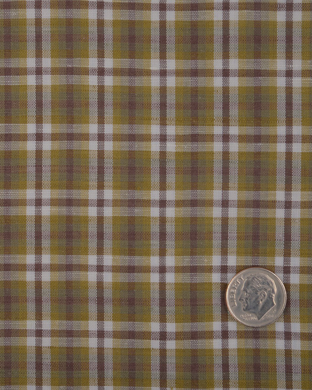 Brown White Crocodile Green Madras Checks - 5