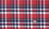Bright Red Blue Madras Checks